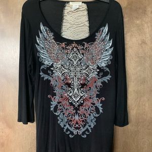 Angels & Diamonds Ladies Top